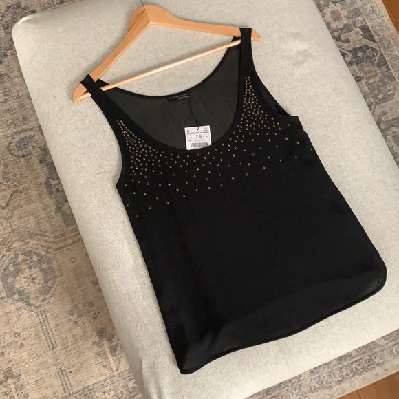NWT ZARA EMBELLISHED TOP - Picture 2 of 5